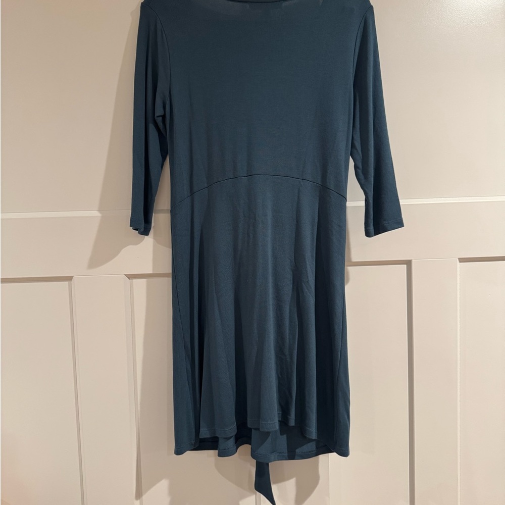 Amour‎ Vert Teal Long Sleeve Dress - Picture 5 of 5